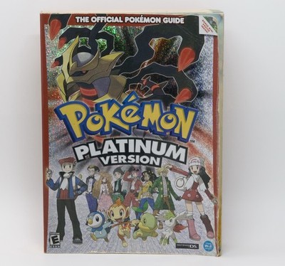 Pokémon Platinum Version The Official Pokemon Guide Book - NO MAP NO STICKERS