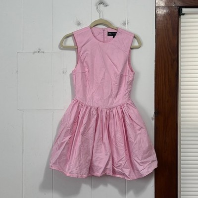 Zara Pink Sleeveless Fit and Flare Poplin Mini Dress XS Round Neck Solid | eBay Zara Pink Sleeveless Fit and Flare Poplin Mini Dress XS Round Neck Solid | eBay