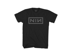 Authentic Nine Inch Nails Grey Logo T-shirt Black S-2XL NEW