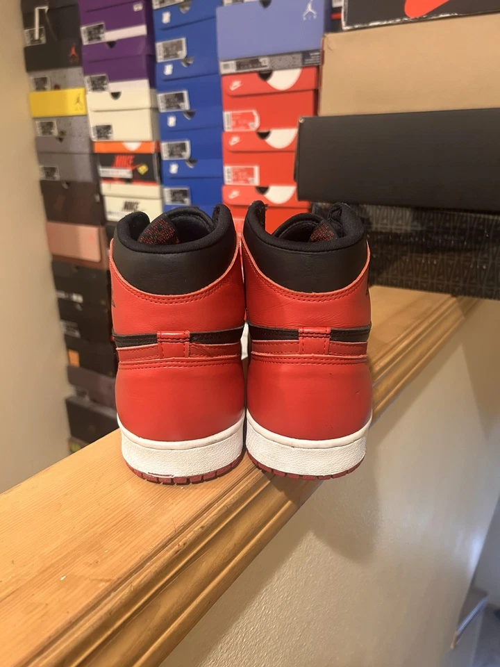 Jordan 1 Retro Bred 1994 Original Vintage Sz 12  - Image 2 of 4
