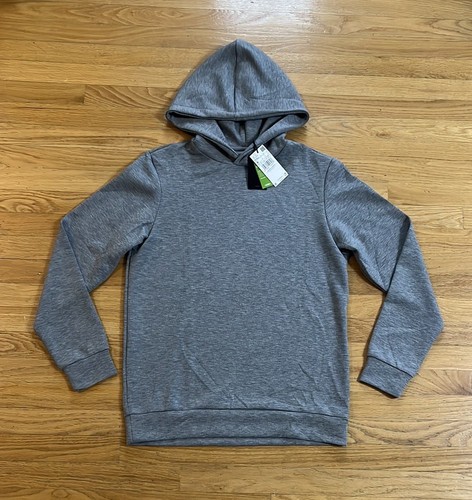 NWT Mango MNG Performance Collection Gray Hoodie Sweatshirt Mens Medium New $80