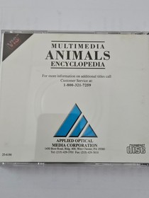 Tandy VIS Visual Information System  Memorex Radio Shack ANIMALS ENCYCLOPEDIA