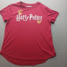 Harry Potter Gryffindor Tee Shirt Quidditch Size Large