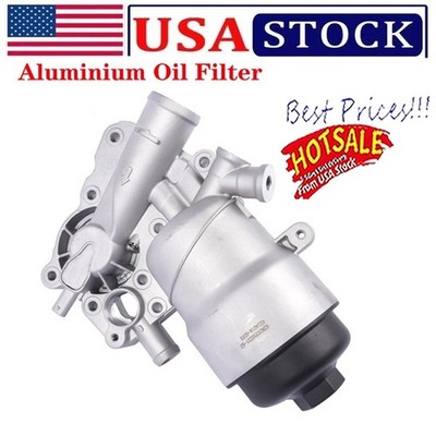 Oil Filter Housing w/ Gasket For Audi A4 A5 A6 A7 A8 Q5 Q7 Quattro 3.0L Diesel