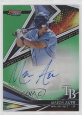 2022 Bowman's Best of Green Refractor 31/99 Mason Auer #B22-MA Auto 04tw