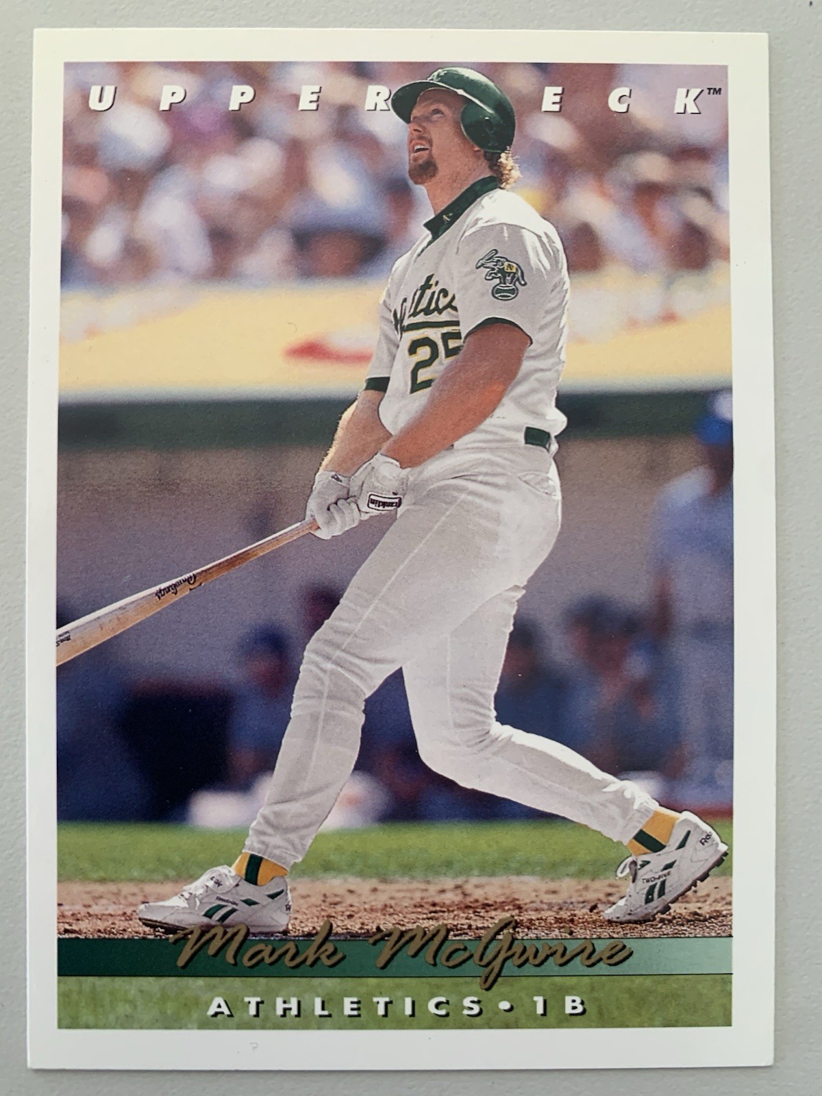 1993 Upper Deck - Mark McGwire #566 Oakland Athletics NRMT+ FREE SHIPPING!