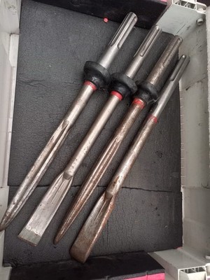 Original Hilti Meissel SDS Max 4Stück +Systainer