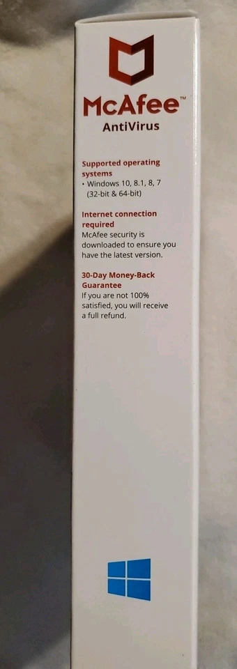 McAfee Antivirus  1 Year Subscription 1 PC ***SEALED***MAB00EST1RAA*** - Image 3 of 4