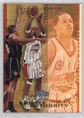 2000-01 Upper Deck Hardcourt Court Authority Steve Francis #CA6 1fc8