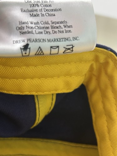 Michigan Wolverines ESPN College Gameday Drew Pearson Marketing Hat Cap NCAA - Picture 8 of 8