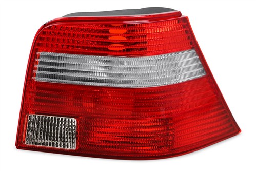 VW Golf MK4 Rear Lights Set 97-04 Lamps Pair Left Right White Indicator - Picture 2 of 12