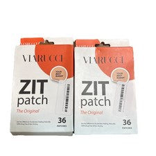 Viarucci Zit Patch .The Original 36 Patches 2 Packs