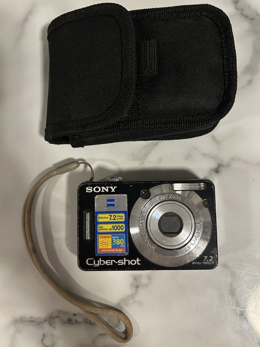 Sony Cyber Shot Vario Tessar Carl Zeiss DSC W55 UK