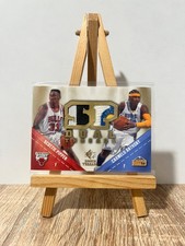 PIPPEN/ANTHONY 2008-09 SP Rookie Threads Dual Threads #TD-AP BULLS/NUGGETS