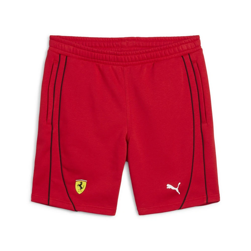 Puma Scuderia Ferrari pantaloncino corsa uomo rosso casual fondo sportivo 62705102