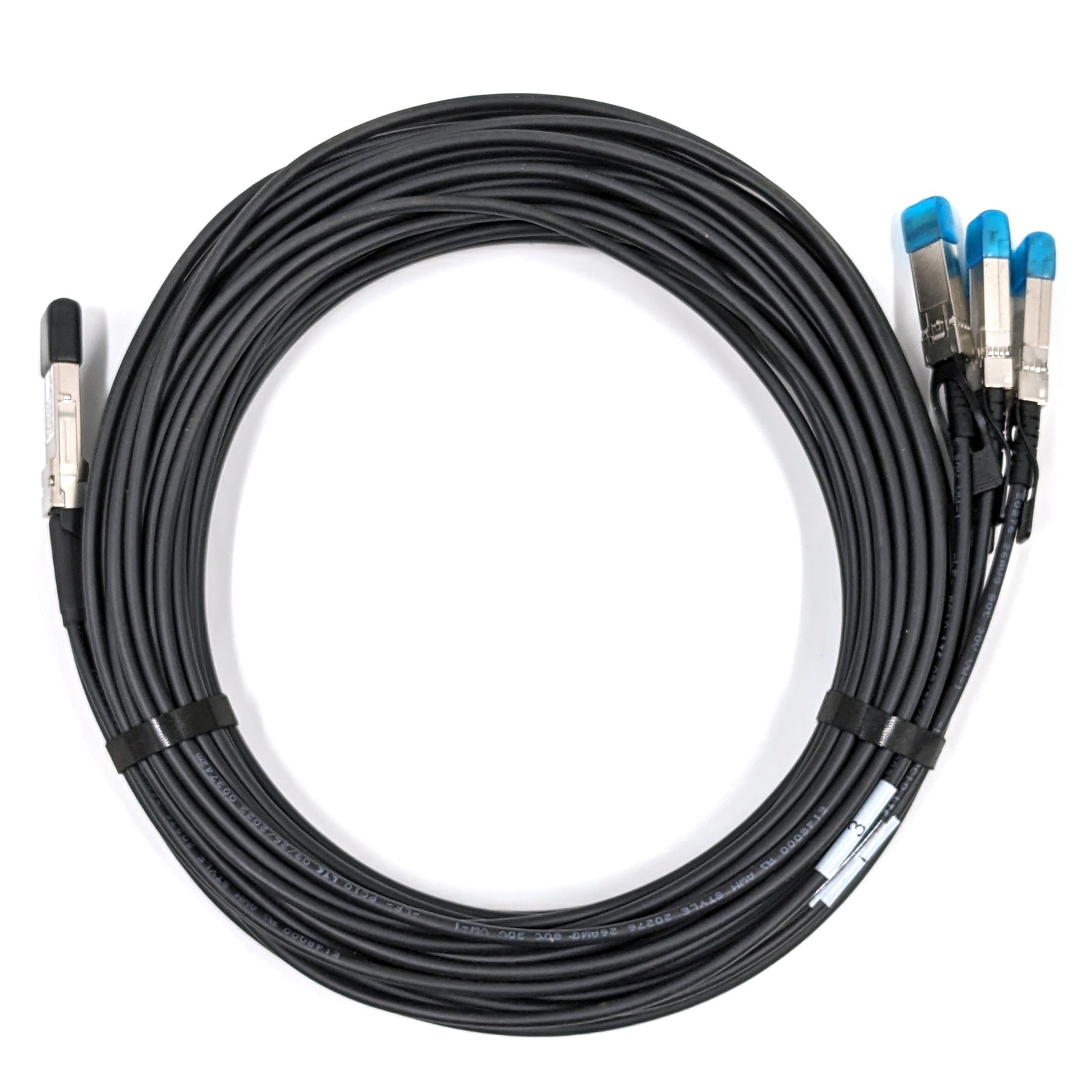 Equal CAB-Q-S-7M-EO 40G QSFP+ to 4 SFP+ 7m Splitter Cable Lot of 6