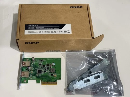 QNAP QXP-10G2U3A PCI-E USB 3.2 Gen 2 Expansion Card (10Gbps)
