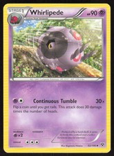 Pokemon Whirlipede Uncommon 52/146 XY Base Set LP