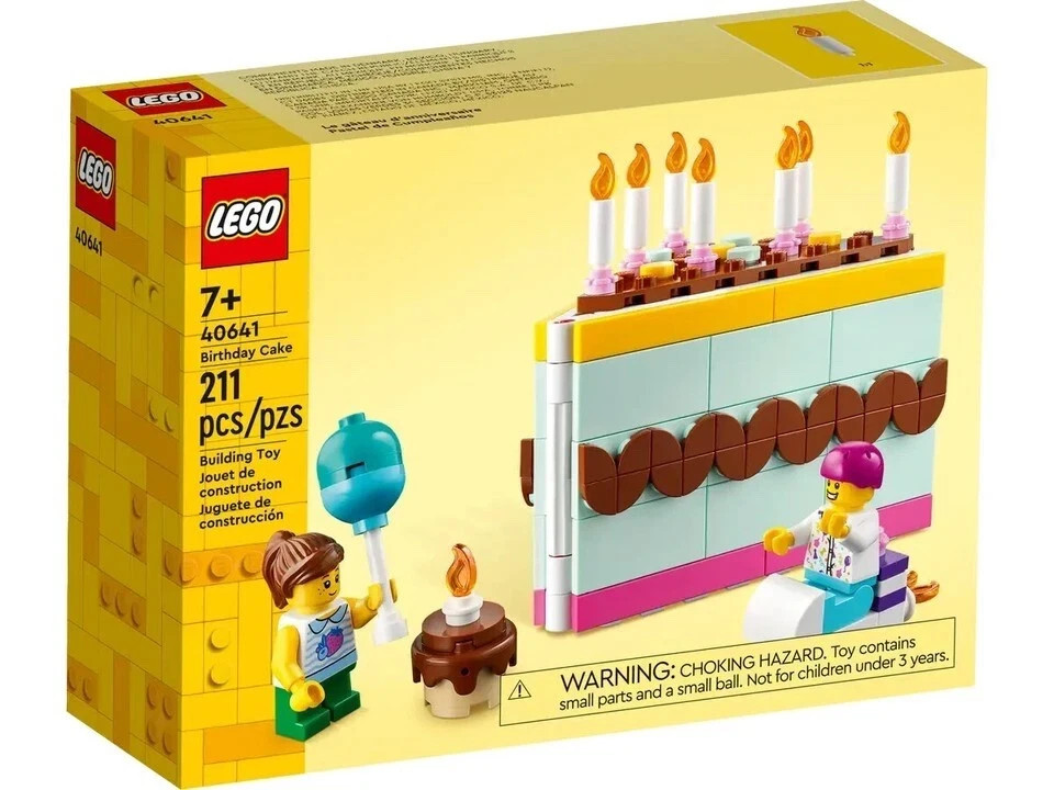 Lego 40641 Seasonal Birthday Cake Set -Brand New & Sealed- - Image 2