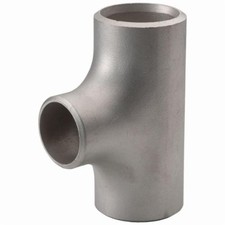 Merit Brass 04406-4832 Tee 3"x3"x2" SS SCH 40 Butt Welded Connection
