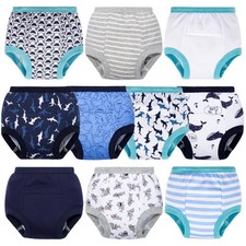 Toddler Potty Training Underwear 10-Pack for Boys 12-24 Months Cotton Pants