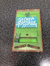 Vintage Handheld 1975 Tomy Pocket Games Secret Passage Fun Maze Plinko Like Game