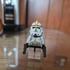 LEGO® Star Wars™ Minifigure Yellow Clone Trooper New Elite Corps, with cape!!