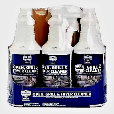 #ad 3 PK Restaurant Commercial Oven Grill and Fryer Cleaner 32 oz. Member Mark $28.49