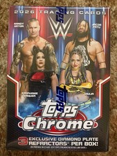 2026 Topps Chrome WWE Blaster Value Box Factory Sealed