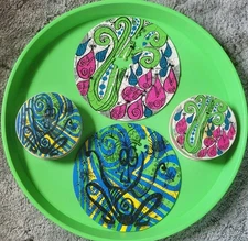 Lot/2 VTG Springbok THINGIES 7" Puzzles LADY CELERY+EXHAUSTION Sandy Miller READ