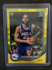 2025-26 Bowman Chrome Sapphire #BCV-35 Johni Broome RC Yellow 3/75 - 76ers