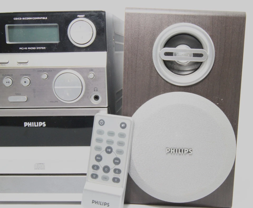 Phillips MC145 Micro Stereo System - Image 3 of 4