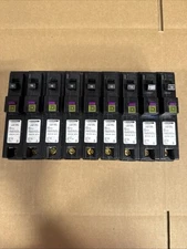 10PCS SQUARE D HOMELINE HOM115PDF HOM115PDFC PLUG ON NEUTRAL 15A  AFCI/GFCI 