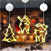 3Er Set Led Weihnachtsdeko Fenster 2026 Weihnachten Fensterbeleuchtung Innen