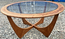 G Plan Astro Round Teak Coffee Table V.Wilkins Vintage Mid Century FREE Delivery