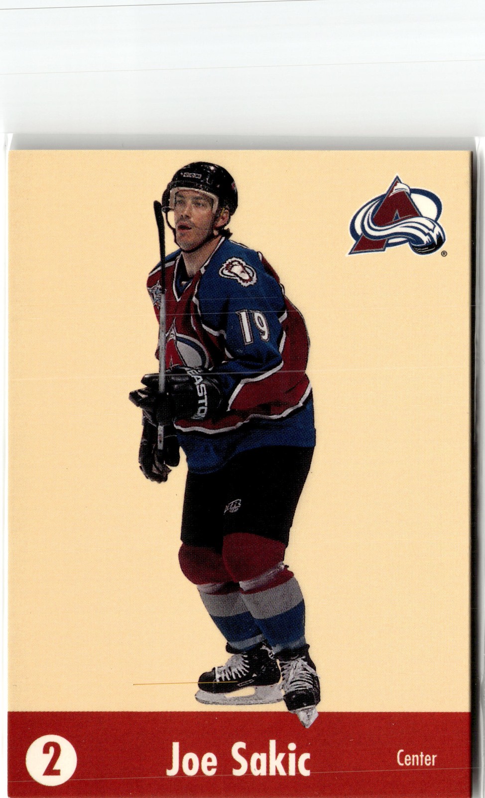 2001-02 Parkhurst #NNO Joe Sakic He Shoots-He Scores Points