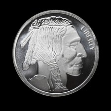1oz Silver Buffalo Round 88.94 per troy oz
