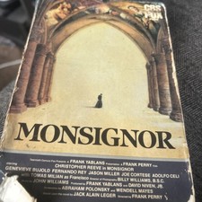 Monsignor VHS 1983 Christopher Reeve  RARE