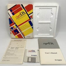 VTG MAC HyperDA The Hyper Card Desk Accessory Macintosh Software Symmetry  READ