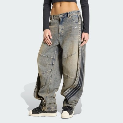 adidas Adilenium 5.0 Denim Pants Banana Overlay Women KY5189