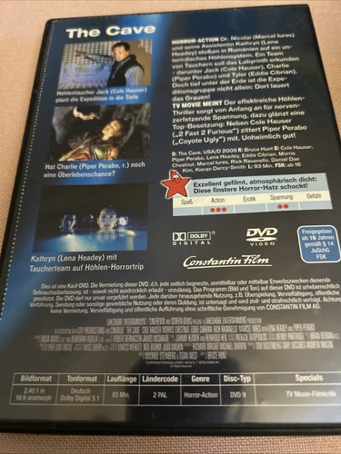 The Cave von Bruce Hunt | DVD | Zustand gut - Bild 2 von 2