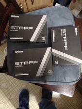 Wilson Staff Model - 3 DOZEN LOT - White Golf Balls Brand New