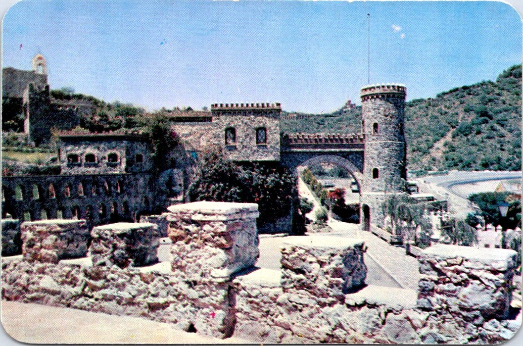 Hotel Castillo Santa Cecilia, GUANAJUATO, Mexico Chrome Postcard