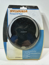 Sylvania Personal CD Player New Sealed Black with Earbuds