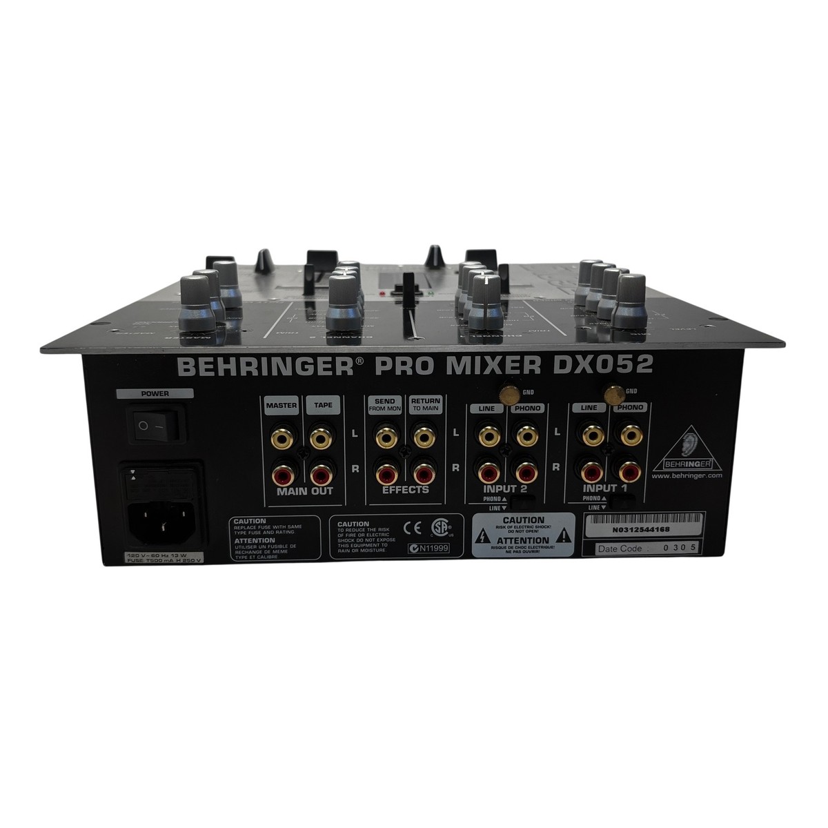 Behringer DX052 Professional 2-Channel DJ Mixer | eBay