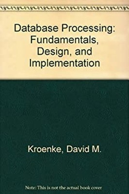 Database Processing : Fundamentals, Design and Implementation Dav