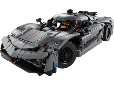 LEGO TECHNIC: Koenigsegg Jesko Absolut Gray Hypercar (42173)
