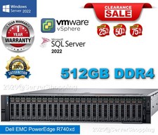 Dell PowerEdge R740xd 28-Core Gold 5120 512GB DDR4 1.92TB SSD 28.8TB SAS 10K LOT