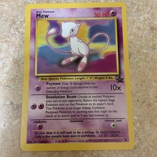 Mew #8 Black Star Promo WOTC Pokemon Card NM