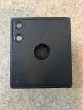 Antique Kodak 3 Brownie Black Box Camera Model B 1916 Use Film No 124 Stock 04
